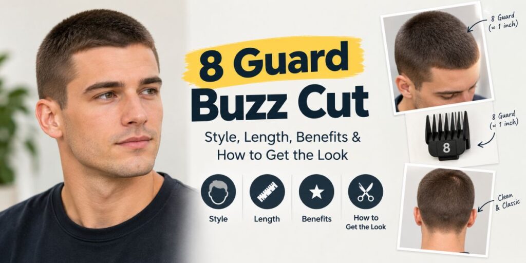 8 Guard Buzz Cut Style, Length, Benefits & How to Get the Look