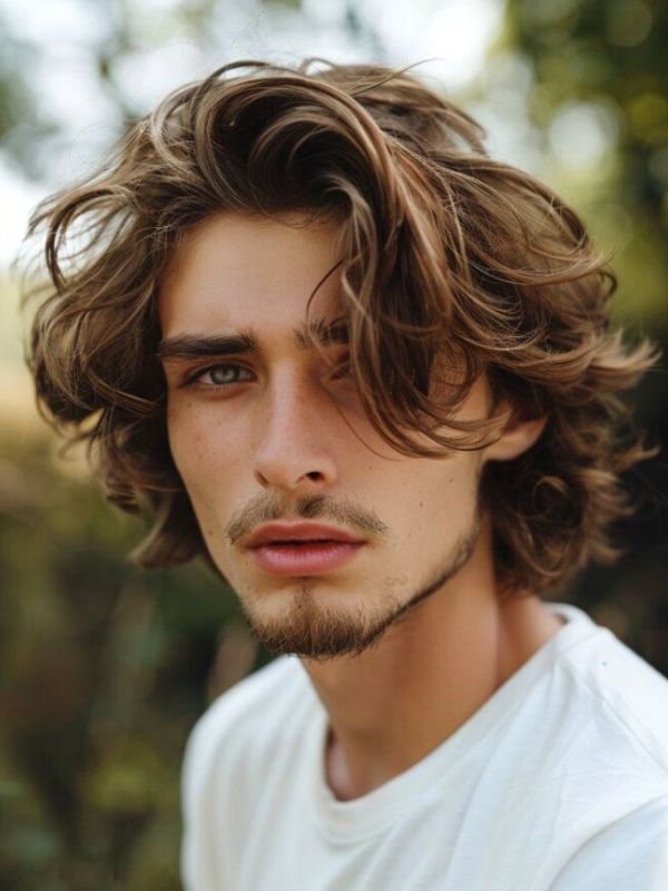 Medium Messy Hair