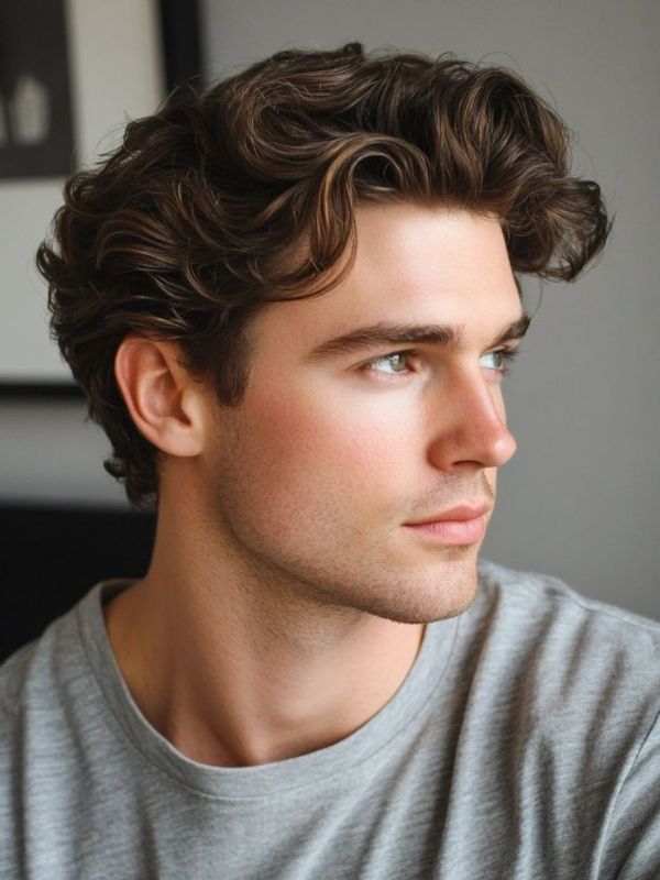 Messy Wavy Hair