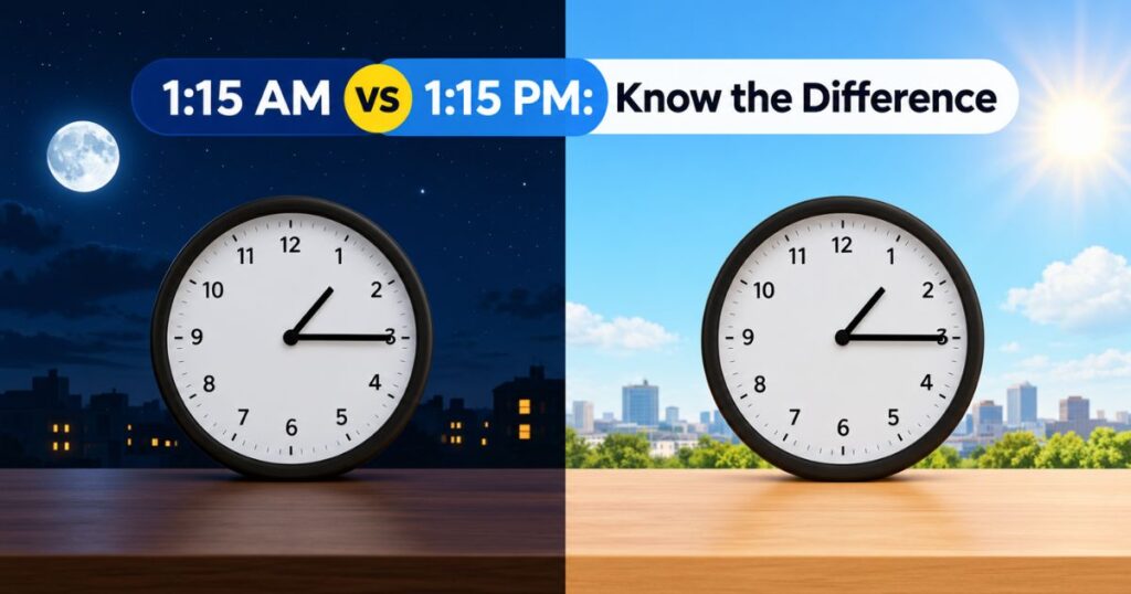 115 AM vs 115 PM Know the Difference