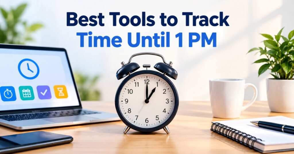Best Tools to Track Time Until 1 PM