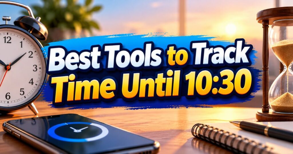 Best Tools to Track Time Until 10_30