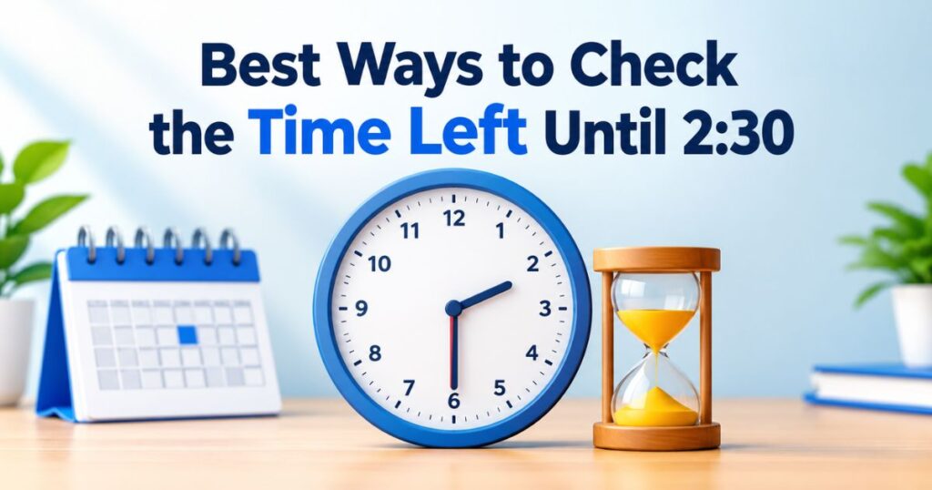 Best Ways to Check the Time Left Until 230