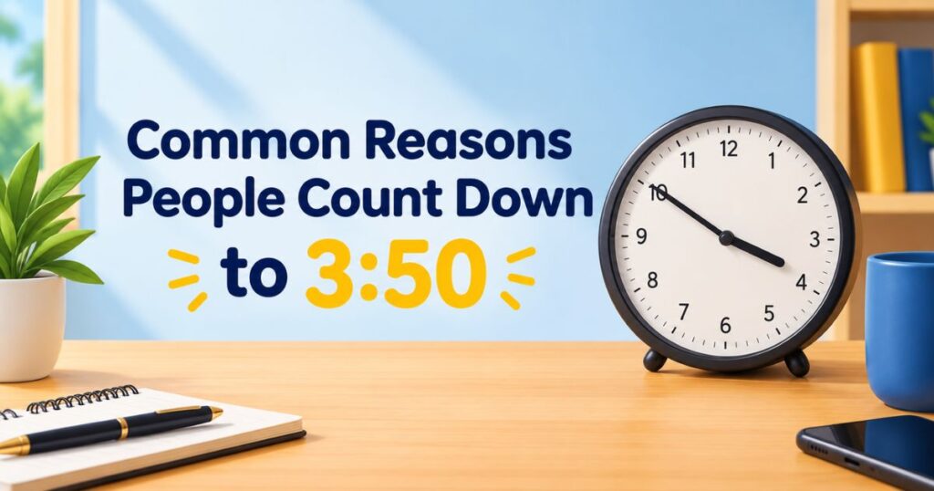 Common Reasons People Count Down to 350