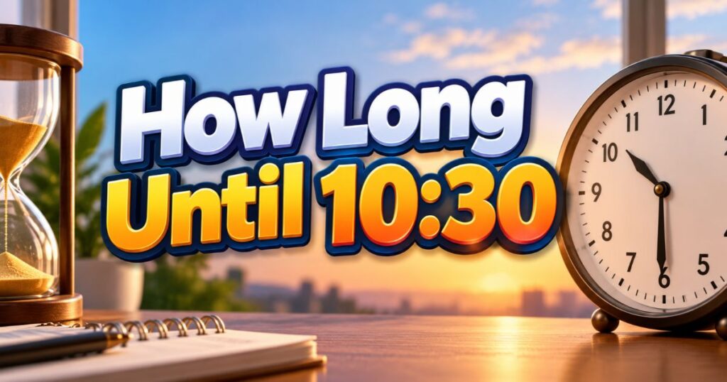How Long Until 10_30