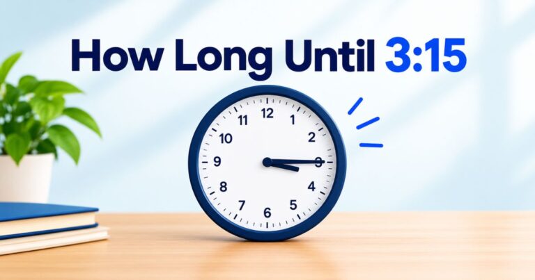 How Long Until 315