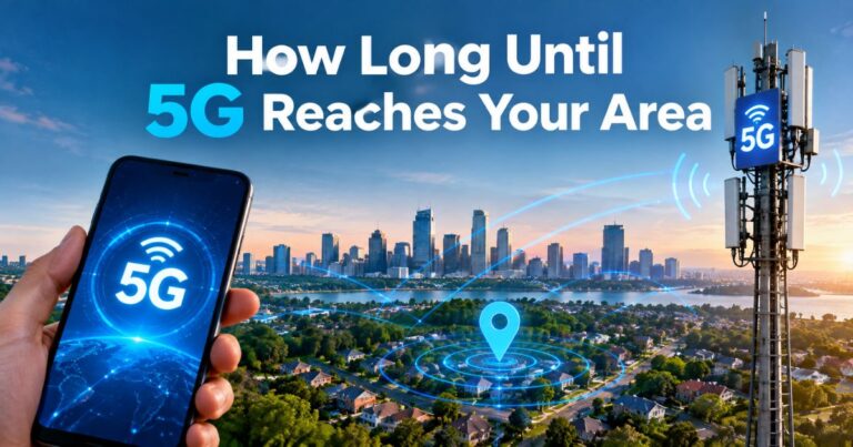 How Long Until 5G Reaches Your Area
