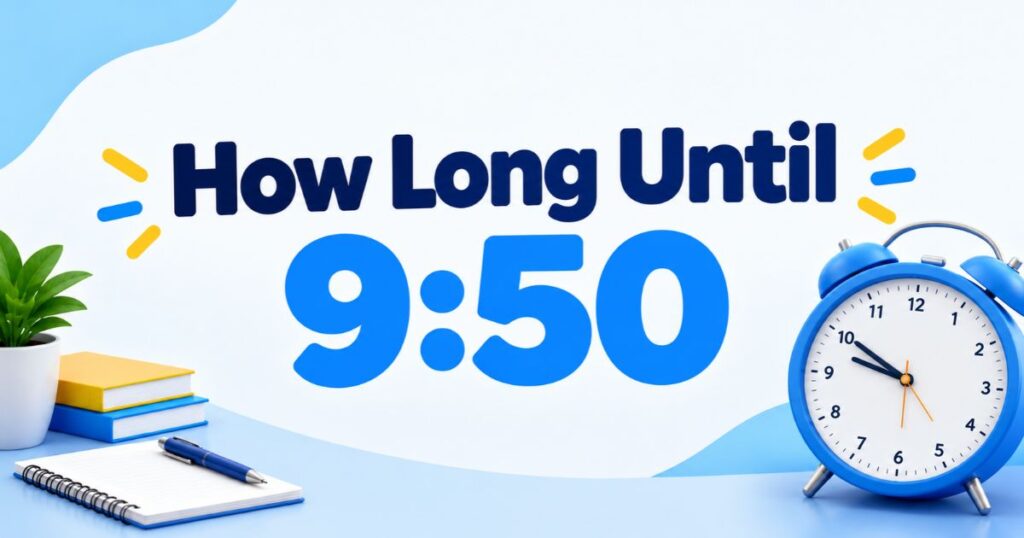 How Long Until 9_50