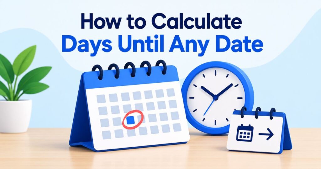 How to Calculate Days Until Any Date