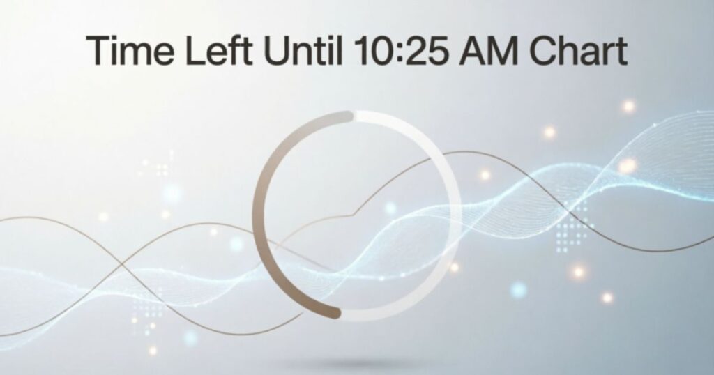 Time Left Until 1025 AM Chart